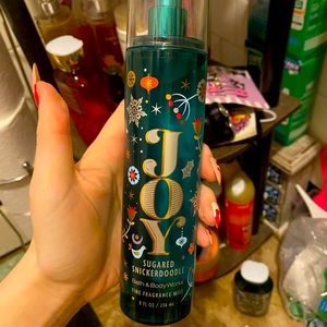 Sugared snickerdoodle Joy body mist bath and body works